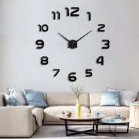 3D стенен часовник с Арабски цифри 4202, снимка 6 - Други стоки за дома - 30908154
