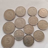 Монети Зап Германия , снимка 1 - Нумизматика и бонистика - 31590424