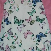 Детска Рокличка с пеперуди H&M , снимка 3 - Детски рокли и поли - 29548203