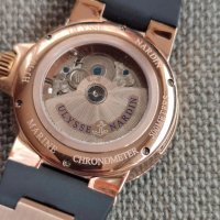 Мъжки луксозен часовник Ulysse Nardin Le Locle Suisse Marine Chronometer , снимка 6 - Мъжки - 44225144