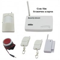GSM / SIM Безжична алармена система, аларма + БЪЛГАРСКО упътване, снимка 5 - Други - 30583007