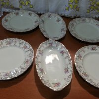 Стр немски порцелан чинии, снимка 1 - Антикварни и старинни предмети - 44465768