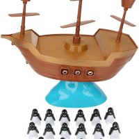 Игра за баланс - кораб с пингвини 🐧 , снимка 3 - Образователни игри - 42061106