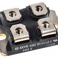 Супер бърз диод DSEP 2х31-06А в изолиран корпус, снимка 2 - Друга електроника - 31496499