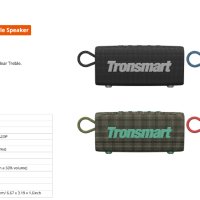 Tronsmart Trip безжична Bluetooth тонколонка, снимка 10 - Тонколони - 44202624