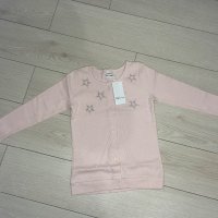 Жилетка от памучен рипс, снимка 1 - Детски пуловери и жилетки - 40094250