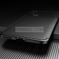 OnePlus Nord 2 5G - Противоударен Силиконов Гръб - Карбон, снимка 3 - Калъфи, кейсове - 35099476