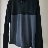 Pierre Cardin - Мъжко поларено горнище с цип Zip Fleece, размер - L ., снимка 3 - Спортни дрехи, екипи - 39606108