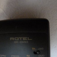 Дистанционно Rotel RR-DV93, снимка 2 - Ресийвъри, усилватели, смесителни пултове - 39367099
