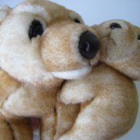 Играчка мечка с меченце, снимка 1 - Плюшени играчки - 29219427