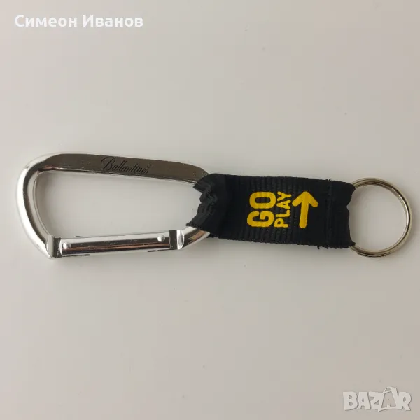 Интересен стар ключодържател Ballantine's GO Play #5855, снимка 1