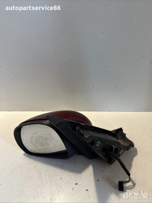ляво предно странично огледало за Fiat 500L 1.3 M-Jet, 2013 г., червено/бордо, снимка 1
