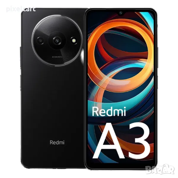 2 Години Гаранция Xiaomi Redmi A3 128GB 4GB RAM Dual-SIM, снимка 1