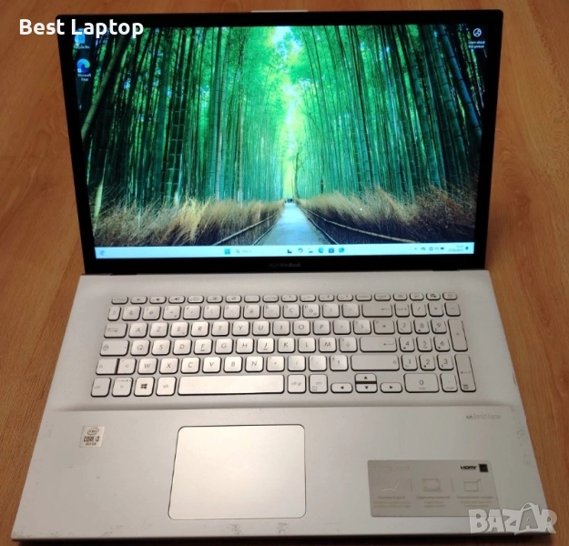 ASUS a712ja 17” FHD 8gb 256gb ssd i3-1005G1 laptop лаптоп, снимка 1