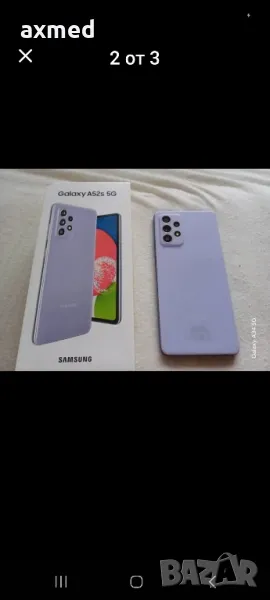 Samsung Galaxy A 52s 5G , снимка 1