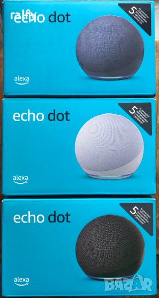 Alexa Echo dot 5 само лично предаване, снимка 1