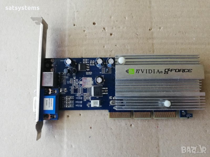 Видео карта NVidia GeForce 4 Manli MX440B AGP, снимка 1