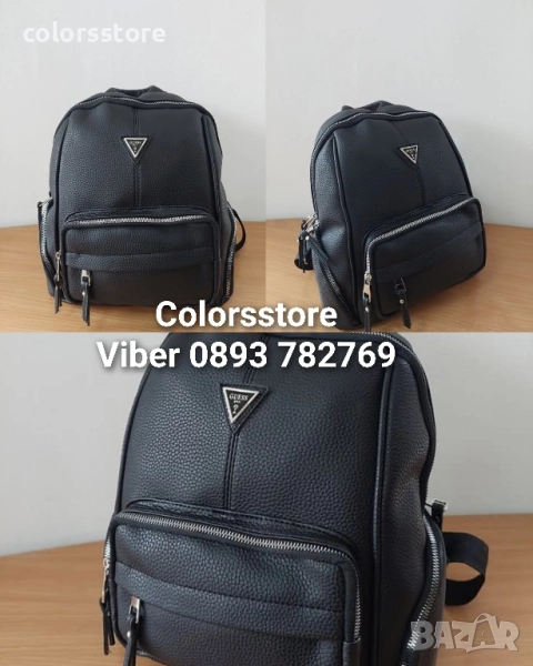 Черна раница Guess/SG69y, снимка 1