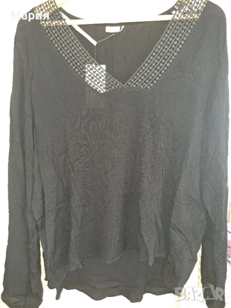 Черна блузка на Jacqueline de , снимка 1