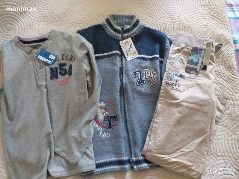 Спортна жилетка , блуза , панталон World of kids 134 / 140 НОВИ , снимка 1
