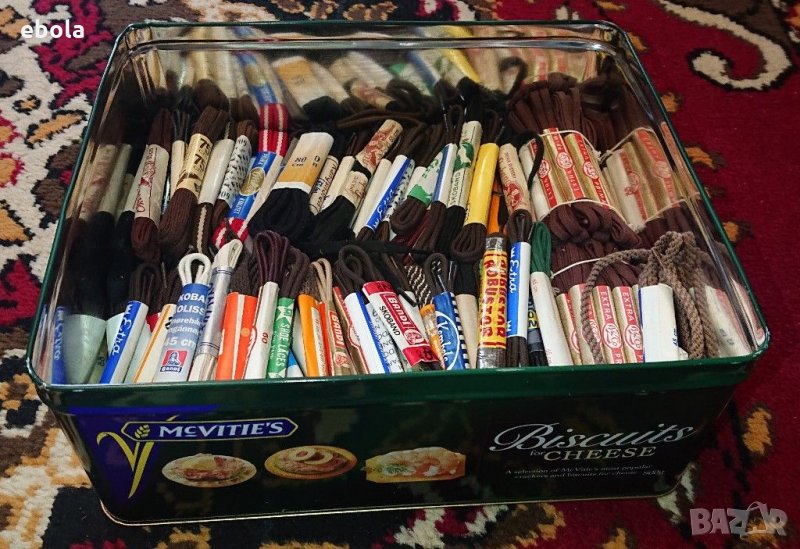 Връзки за обувки - около 250 бр. (чифта) , снимка 1