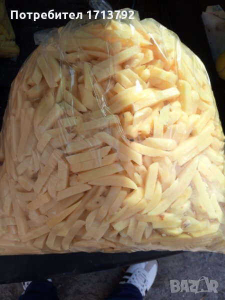 Готова смес за фалафел и обелени и нарязани картофи, снимка 1