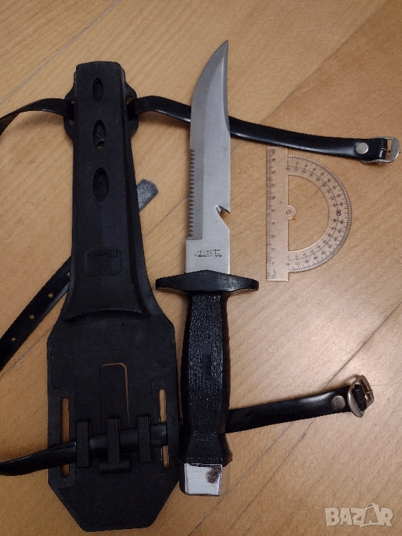 Водолазен нож от Япония ,ретро нож лов риболов., снимка 1