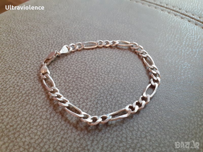 НОВА сребърна гривна печат 925, снимка 1