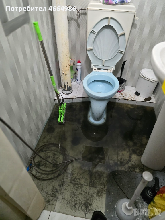 Отпушване на тоалетни мивки сифони канали шахти ремонт, снимка 1