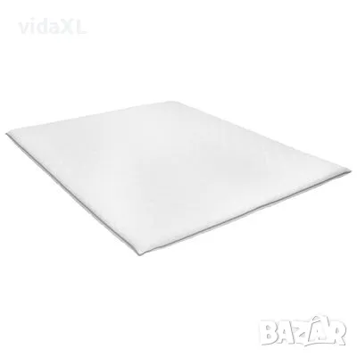 vidaXL Топ матрак, 140x200 см, виско мемори пяна, 6 см（SKU:282779）, снимка 1