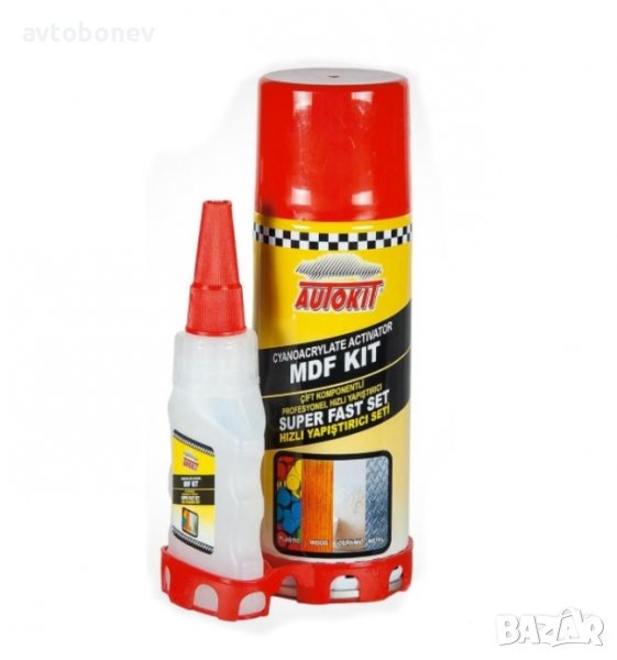 Двукомпонентно универсално лепилo-бързосъхнещо 200ml, снимка 1