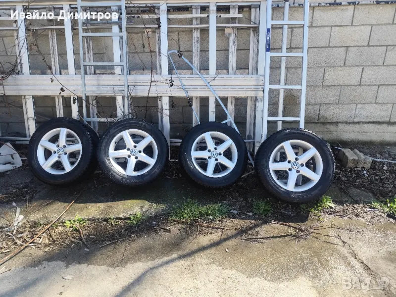 Джанти с гуми vw,seat skoda Audi., снимка 1
