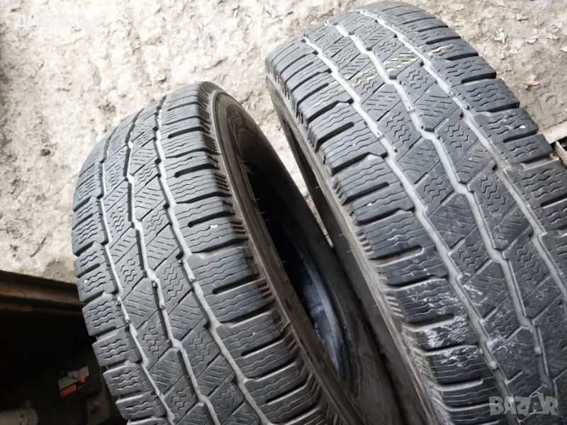 2бр.зимни гуми MICHELIN 225/75/16C 121R DOT2421, снимка 1