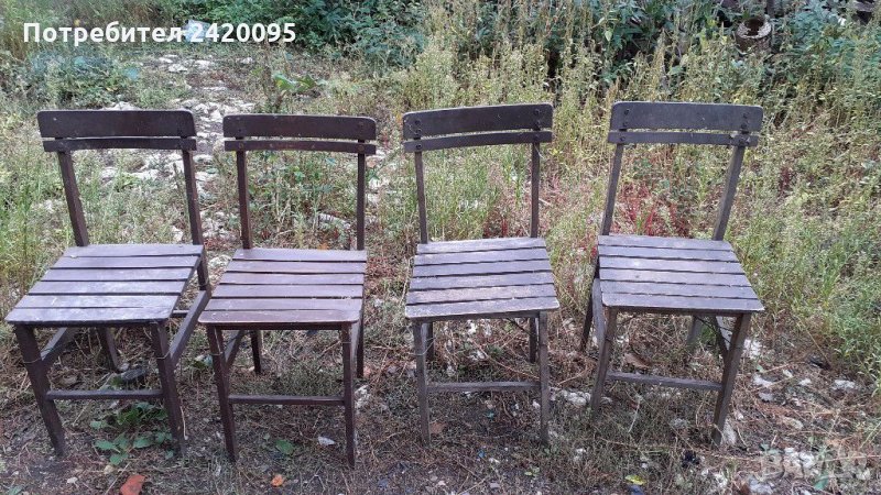 Дървени столове-40лв, снимка 1