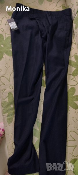 Чисто нов мъжки елегантен панталон в тъмно син цвят , снимка 1