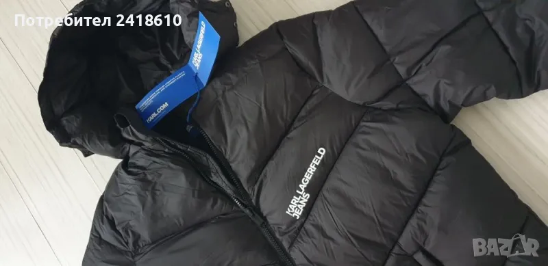 Karl Lagerfeld Long Jacket  Parka Size XL/ 2XL ОРИГИНАЛ! НОВО! Мъжко Зимно Яке!, снимка 1