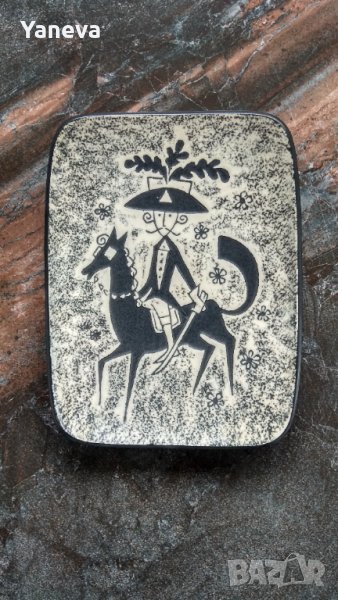 Испанска керамична чиния за стена, снимка 1