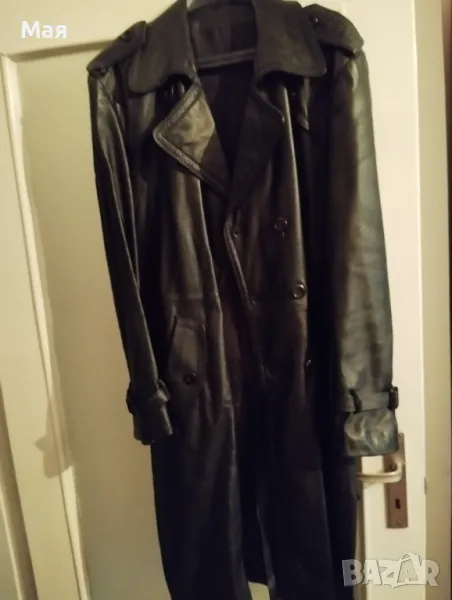 Мъжко манто естествена кожа , размер  50/170 цена : 200 лв, снимка 1