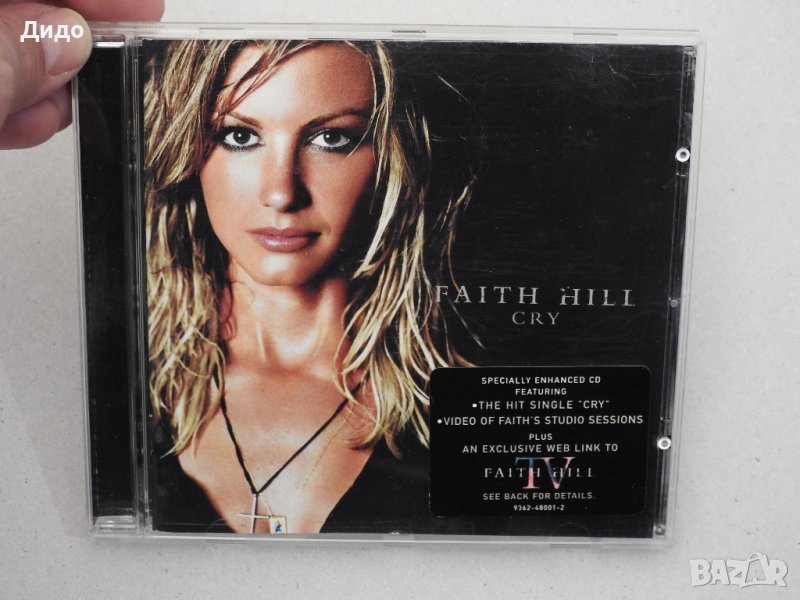 Faith Hill - Cry, CD аудио диск, снимка 1