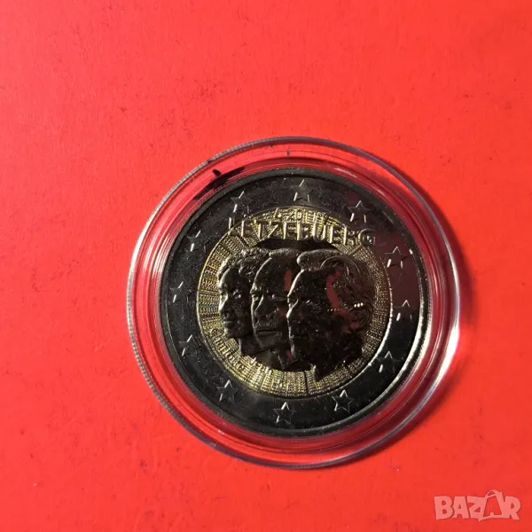 Люксембург 2 евро 2011 50 г. Назначаване на Жан, снимка 1