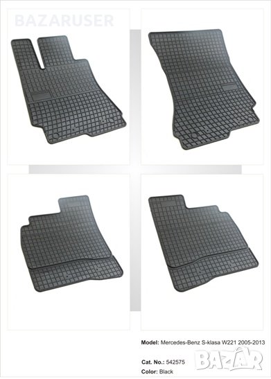 Стелки к-т -Mercedes S-class W221 2006-> ( 542575 ), снимка 1