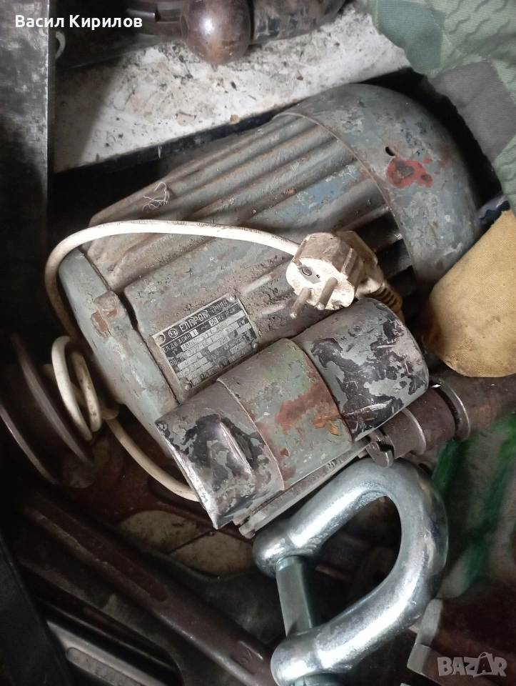 Електро двигател мотор Български 0, 75кв 2900обр, снимка 1