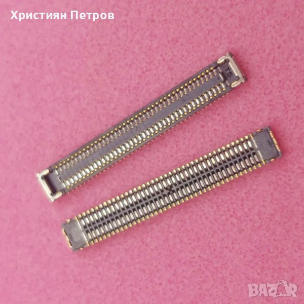 Конектор / Букса 78 pin на дънна платка за Samsung Galaxy S20 FE, снимка 1