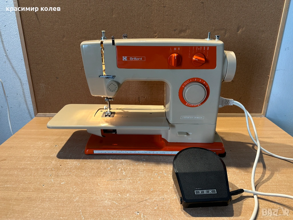 шевна машина "BRILLANT Vollzickzack", снимка 1