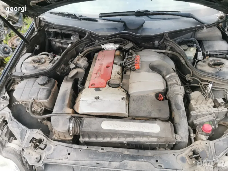мерцедес С200 компресор на части, снимка 1