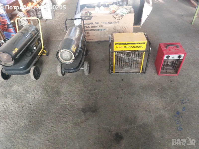 Под - наем дизелови и електрически калорифери , снимка 1