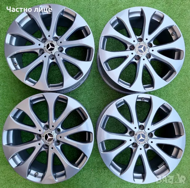Продавам 4бр 18-ки оригинални джанти за Мерцедес GLC,E,C, снимка 1