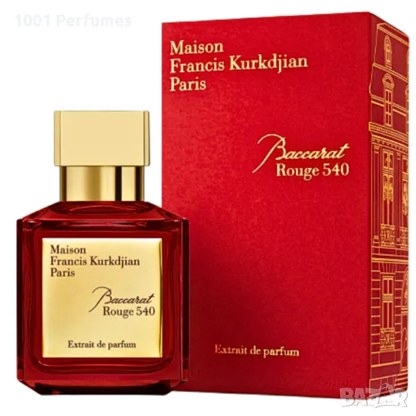 Унисекс парфюм Francis Maison Kurkdjian Baccarat Rouge 540 EDP 100ml, снимка 1