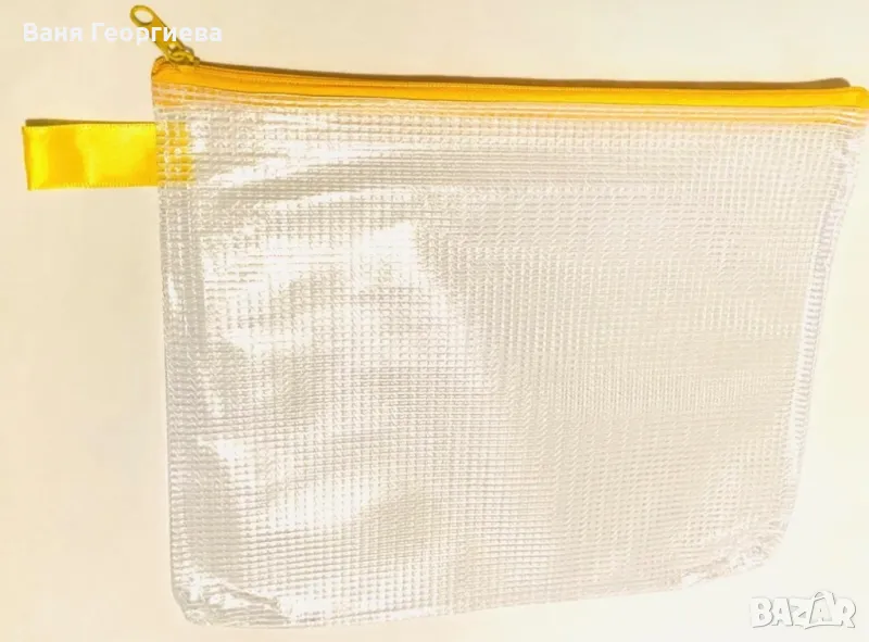 Прозрачен Несесер с Цип Аксесоари , снимка 1