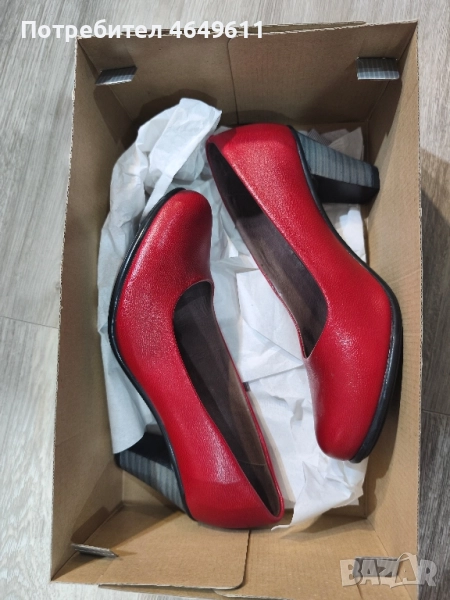 нови обувки от естествена кожа, снимка 1